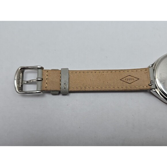 Fossil BQ3324 Suitor Womens Quartz Watch Glitter Dial 36mm New Battery 5ATM Gray - Picture 10 of 12
